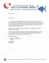 The Annual Kids Fishing Derby