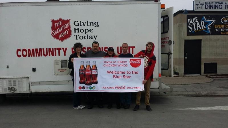 Sponsoring the Salvation Army